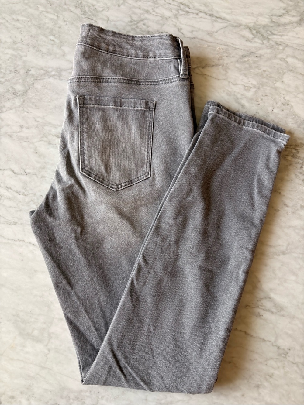 Athleta Grey Skinny Jeans | Size 6 | Soft Stretch Denim